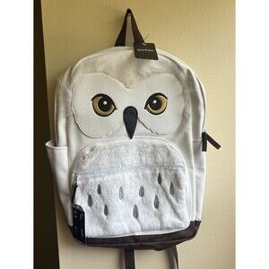 Harry Potter Hedwig Owl Faux Leather School Backpack NEW